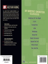 Jazz play-along volume 22 - Wayne Shorter - Wayne Shorter - Partition