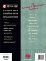 Jazz play-along volume 29 - Lennon & Maccartney - BEATLES - Partition