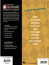 Jazz play-along volume 36 - 10 Hard Bop Classics - Horace Silver