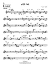 Jazz play-along volume 44 - Oliver Nelson - Oliver Nelson - Partition