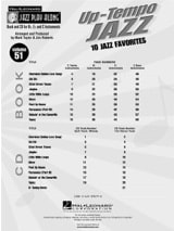 Jazz play-along volume 51 - Up-Tempo Jazz - Partition - Jazz