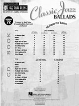 Jazz play-along volume 72 - Classic Jazz Ballads - Partition - Jazz