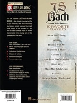 Jazz play-along volume 120 - J.S Bach - BACH - Partition - Jazz