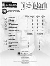 Jazz play-along volume 120 - J.S Bach - BACH - Partition - Jazz