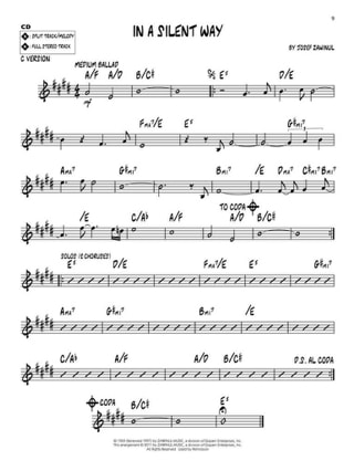 10 Favorite Tunes - Joe Zawinul - Partition