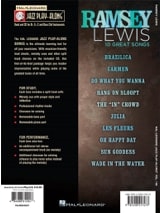 Jazz Play-Along Volume 146 - Ramsey Lewis - Lewis Ramsey - Partition