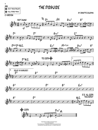 Jazz Play-Along Volume 166 - Ornette Coleman - Ornette Coleman