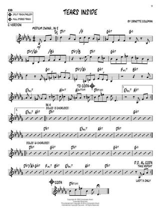 Jazz Play-Along Volume 166 - Ornette Coleman - Ornette Coleman