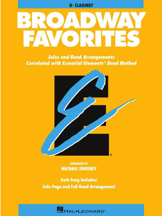 Broadway Favorites - Clarinette - Partition - Ensembles, Bands
