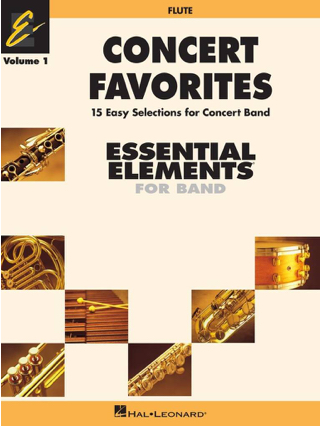 Concert favorites volume 1 Flûte - Partition - Ensembles, Bands