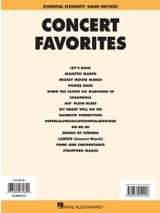 Concert Favorites Volume 1 - Bb Clarinet - Partition
