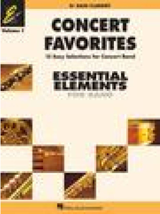 Concert favorites volume 1 Clarinette Basse Sib - Partition