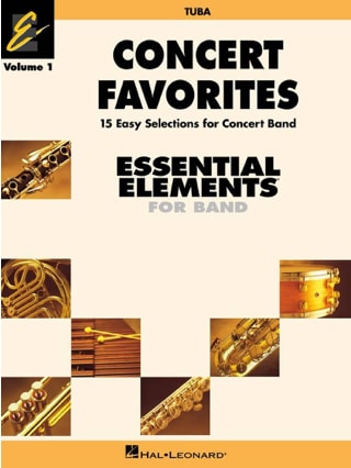 Concert favorites volume 1 Tuba - Partition - ENSEMBLES, BANDS