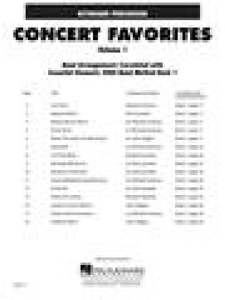 Concert Favorites Volume 1 - Keyboard Percussion - Partition