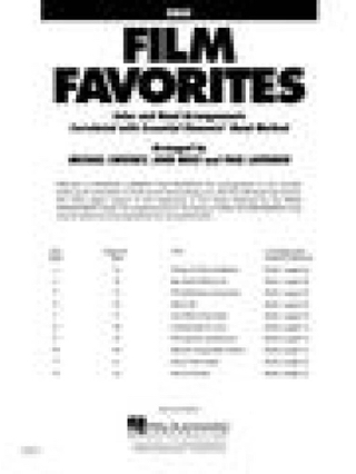 Film Favorites - Oboe - Partition - Ensembles, Bands
