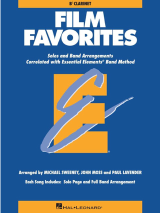 Film Favorites - Bb Clarinet - Partition - Ensembles, Bands
