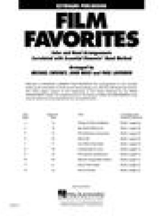 Film Favorites - Keyboard Percussion - Partition - Ensembles, Bands