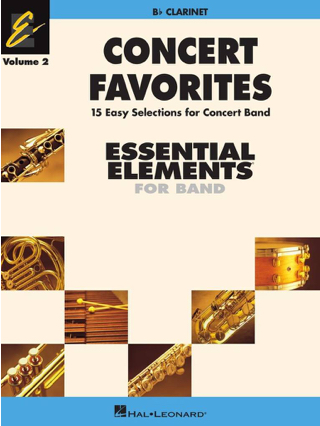Concert Favorites Vol. 2 - Clarinet - Partition