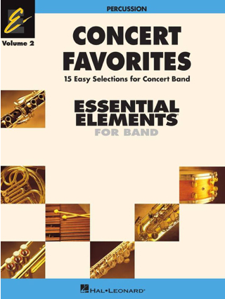 Concert Favorites Vol. 2 - Percussion - Partition