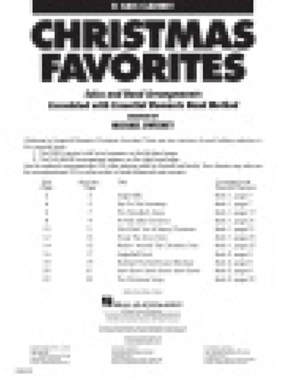 Christmas Favorites - Bb Bass Clarinet - Partition - Ensembles, Bands