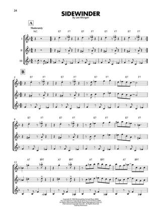 Jazz Classics - 14 Songs arranged for three or more guitarists