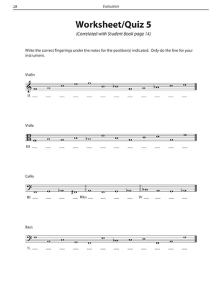Essential Technique for Strings with EEi - Partition