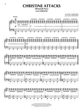 John Carpenter Sheet Music Collection - John Carpenter - Partition