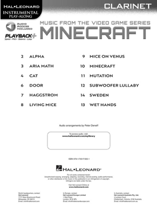 Minecraft - Music from the Video Game Series - Partition