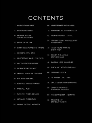 First 50 Classic Rocksongs You Should Play on Bass - Partition