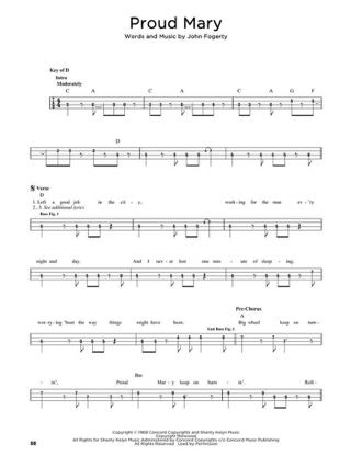 First 50 Classic Rocksongs You Should Play on Bass - Partition