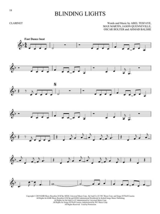 101 Simple Songs - Partition - Clarinette