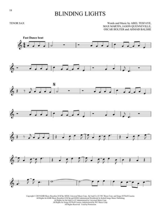 101 Simple Songs - Partition - Saxophone