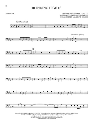 101 Simple Songs - Partition - Trombone