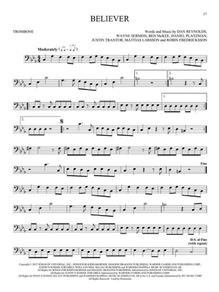 101 Simple Songs - Partition - Trombone