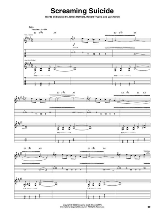 Metallica - 72 Seasons - Partition