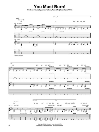 Metallica - 72 Seasons - Partition