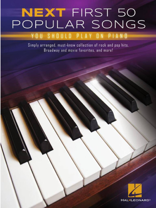 Next First 50 Popular Songs You Should Play on piano - Partition