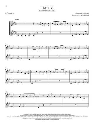 First 50 Duets for Two Clarinets - Partition - Clarinette