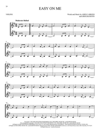 First 50 Duets for Two Violins - Partition - Violon