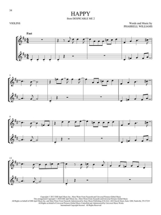 First 50 Duets for Two Violins - Partition - Violon