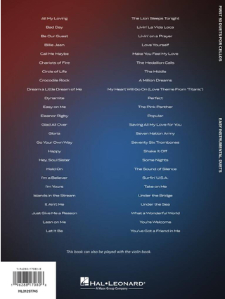 First 50 Duets for Two Cellos - Partition - Violoncelle