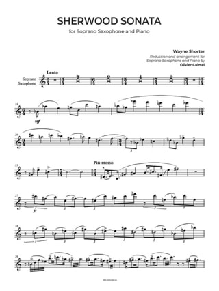 Sherwood Sonata For Soprano Saxophone and Orchestra - Wayne Shorter