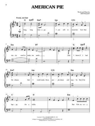 First 50 Piano Bar Songs - Partition - Pop / Rock