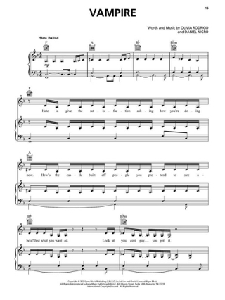 Guts - Olivia Rodrigo - Partition