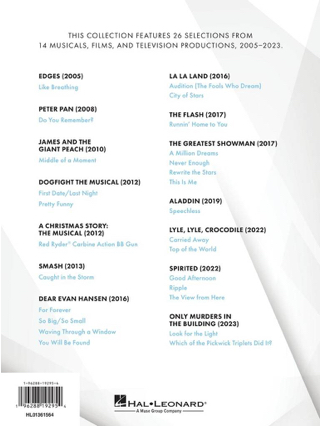 The Songs of Pasek and Paul - Benj Pasek & Justin Paul - Partition