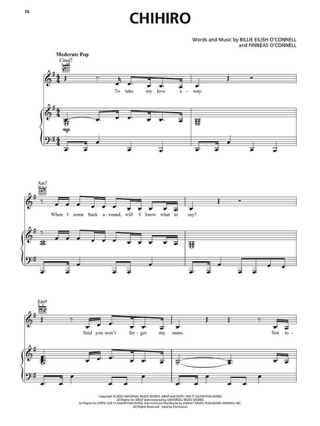 Hit Me Hard and Soft - Billie Eilish - Partition - Pop / Rock