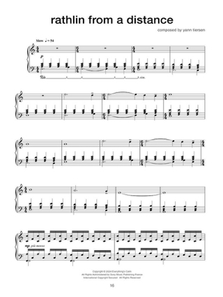 Rathlin from a Distance - Yann Tiersen - Partition - Pop / Rock