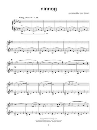 Rathlin from a Distance - Yann Tiersen - Partition - Pop / Rock