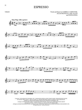 101 Top Hits - Violon - Partition - Violon