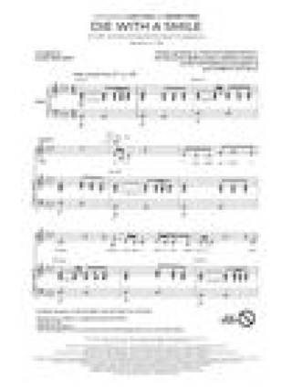 Die with a Smile - Andrew Wotman & Dernst Emile - Partition
